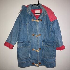 vintage oversize denim jacket